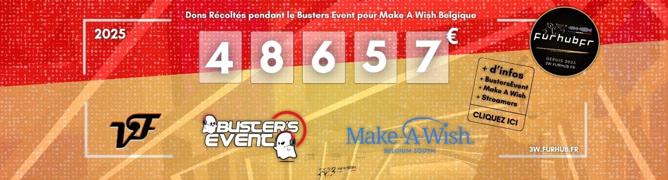 Banière BustersEvent Make-A-Wish Edition 2025